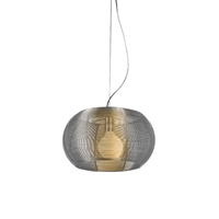 Lenox Modern Pendant Lamp - Aluminum, Stainless Steel, Spherical