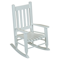 Plantation Child's Rocking Chair - White