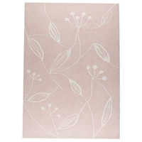 Helena Hand Tufted Wool Rug in Pink