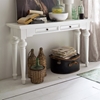 Provence 2 Drawers Console Table - Pure White - NSOLO-T776
