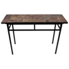 Slate Top Sofa Table - Black Metal Base - 4DC-601636
