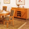 Santa Fe Caramel Oak Buffet Table - ALP-317-2
