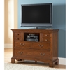 Nantucket Media Chest - Honey Brown, Antique Pewter Pulls - AW-1900-232