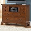 Nantucket Media Chest - Honey Brown, Antique Pewter Pulls - AW-1900-232