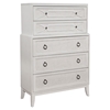 Grand Haven 5-Drawer Chest - White Lace - AW-6410-150