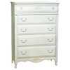 Summerset 5-Drawer Chest in White - AW-67100-150