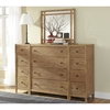 Natural Elements 4 Drawers Chest in Soft Driftwood with Off-White Glaze - AW-1000-140