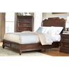 Signature King Sleigh Bed with Storage in Rich Dark Brown - AW-8000-KSLES