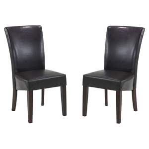 Montecito Side Chair - Brown (Set of 2) 