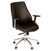 Argo Contemporary Office Chair - Adjustable, Black - AL-LCAROFCHBL