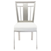 Cleo Contemporary Dining Chair - White (Set of 2) - AL-LCCLCHWHB201