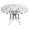Drake 5-Piece Modern Dining Table - White - AL-LCDRDIB201TO-CHWHB201-SET
