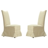 Tuxedo Linen Dining Chair (Set of 2) - AL-LCTUDICH