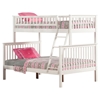 Woodland Twin over Full Bunk Bed - Ladder - ATL-AB5620