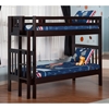 Cascade Twin over Twin Bunk Bed - Espresso - ATL-AB63101