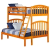 Richland Twin over Full Bunk Bed - Ladder - ATL-AB6420