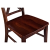 Lexi Pub Chair - Wood Seat, X-Back (Set of 2) - ATL-AD77224