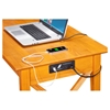 Lexi Office Desk - 1 Drawer, Charging Station - ATL-AH1224