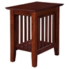 Mission Chair Side Table - 1 Shelf - ATL-AH1320
