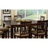 Deco 54 x 54 Modern Dining Table w/ Butterfly Leaf Extension - ATL-DE54X54DTBL