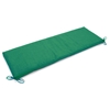 60" x 19" Outdoor Bench Cushion - Ties, Solid Color Fabric - BLZ-960X19-REO-S