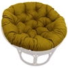52 Inch Outdoor Fabric Tufted Papasan Cushion - BLZ-93302-52-SOL-REO