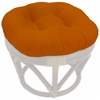 Solid Twill 18 Inch Tufted Ottoman Cushion - BLZ-93301-SOL