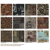 Tapestry Fabric Swivel Rocker Papasan Cushion - BLZ-93310-T