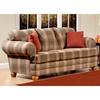 Cedaredge Plaid Sofa - Pine Ridge Green Fabric - CHF-156869-S
