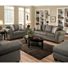 Camden Roll Arm Upholstered Sofa - Romance Graphite - CHF-183753-5750