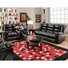 Orleans Upholstered Reclining Sofa - New Era Black - CHF-185503-4801