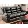 Orleans Upholstered Reclining Sofa - New Era Black - CHF-185503-4801