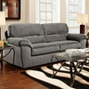 Baltimore Padded Sofa - Cumulus Charcoal Fabric - CHF-194803-CC