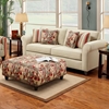 Essex Living Room Sofa Set with Ottoman - CHF-ESSEX-SET