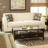 Clark Contemporary Sofa - Dum Dum Natural Fabric - CHF-257100-S