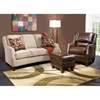 Russell Apartment Size Sofa - Maniac Sand Fabric - CHF-272443-35
