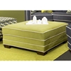 Square Storage Ottoman - Contrasting Welts, Block Feet - CHF-279000-39