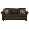 Kathy Fabric Sofa, Loveseat, and Chair Set with Cherry Legs - CHF-4400-SET