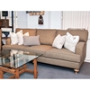 Ryder Transitional Sofa - Turned Feet, Highlands Mohair Fabric - CHF-50125-S
