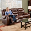 Maple Plush Recliner Sofa - Oasis Chestnut Upholstery - CHF-52614-30