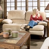 Dogwood Two-Toned Reclining Loveseat - Contrasting Welts - CHF-52780-20