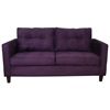 Heather Eggplant Living Room Sofa Set with Tufted Accents - CHF-5900-BE-SET