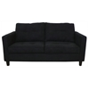 Heather Black Living Room Sofa Set with Tufted Accents - CHF-5900-BBK-SET