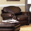 Socorro Traditional Leather Chair - Hillsboro Prairie Meadows - CHF-62H039-10