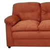 Lisa Fabric Loveseat with Plush Cushions - CHF-6300-L