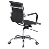 Office Chair - Adjustable Height, Faux Leather, Black - CI-4918-CCH-BLK