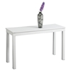 Sofa Table - Butterfly Leaves, White - CI-8750-ST