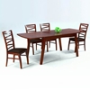Cheri Expandable Dining Table in Dark Oak - CI-CHERI-DT