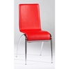 Elaine Arched Leg Contemporary Side Chair in Red - CI-ELAINE-SC-X