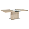 Jacquelin Rectangular Butterfly Extension Dining Table - Gloss White - CI-JACQUELIN-DT